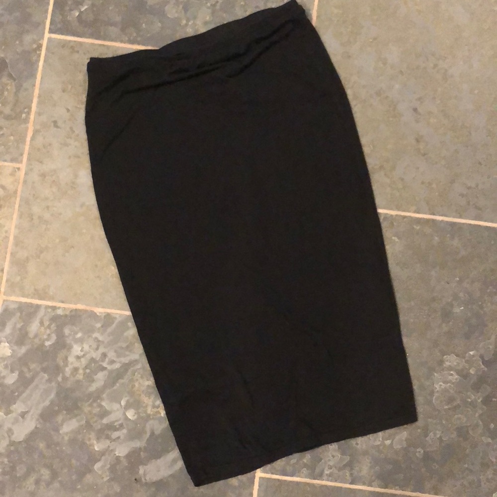Maternity pencil skirt - black, size s